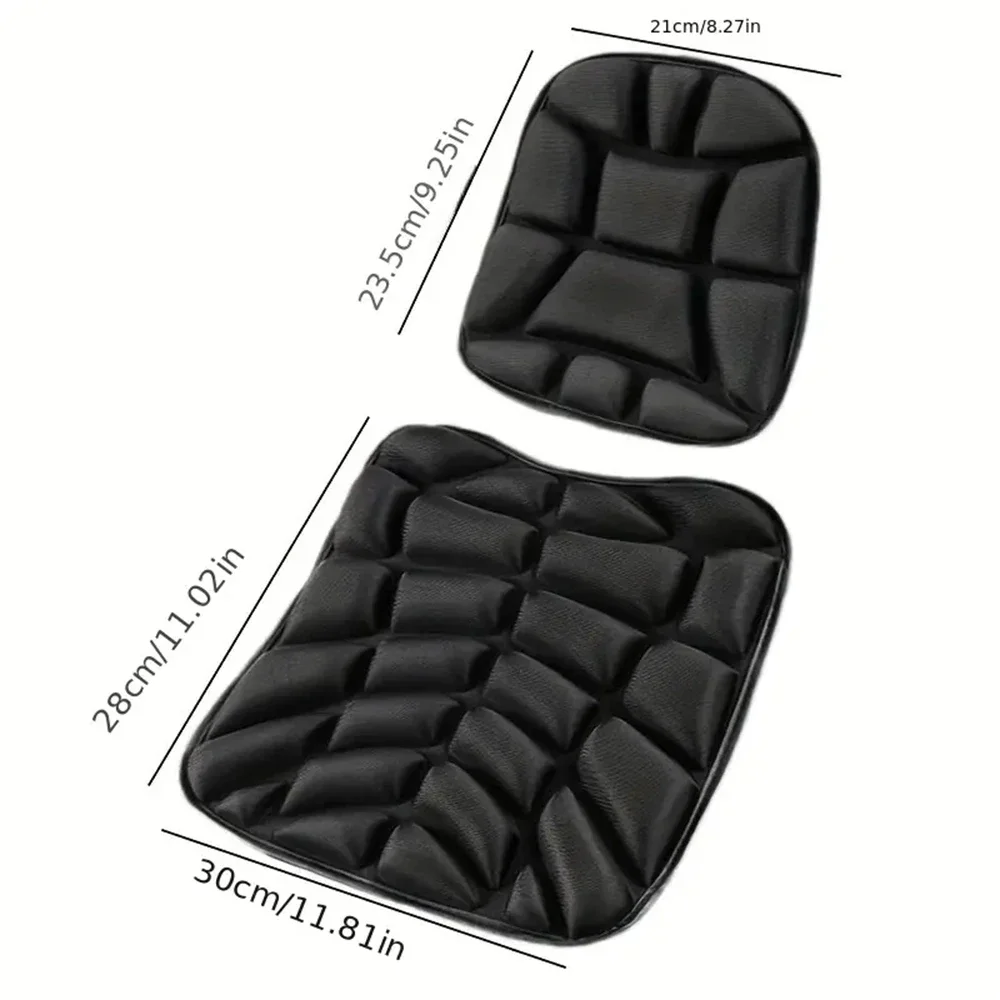 1/2pcs Motorcycle Fit For Seat Pad 3d Comfort Gel Cushion Fit For Seat Breathable Universal Shock Absorbing Fit For Seat JJ3108
