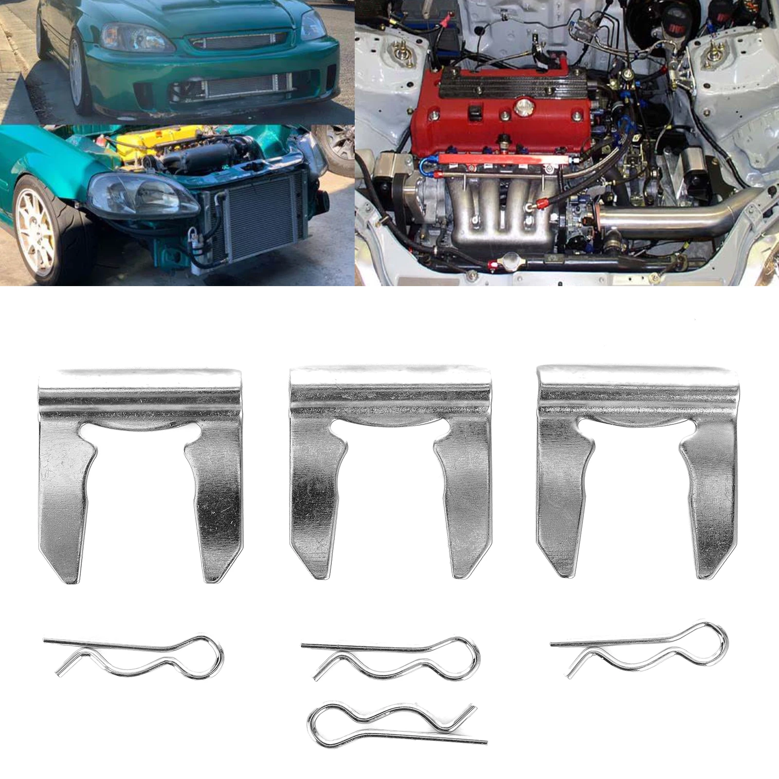 Shifter Clip Pin Shifter Clips for SWAP Shifter Unit Cable Clip Pin Mounting Iron Hardware KTD‑CAB‑HRD Fit for EK EG K Swap