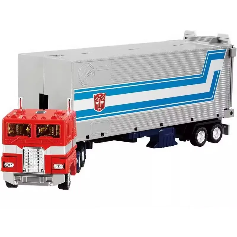 Nieuw In Voorraad Transformatoren Meesterwerk Missinglink C-01 Optimus Prime Met Trailer Exquisiteaction Figuurmodel Collectie Speelgoed