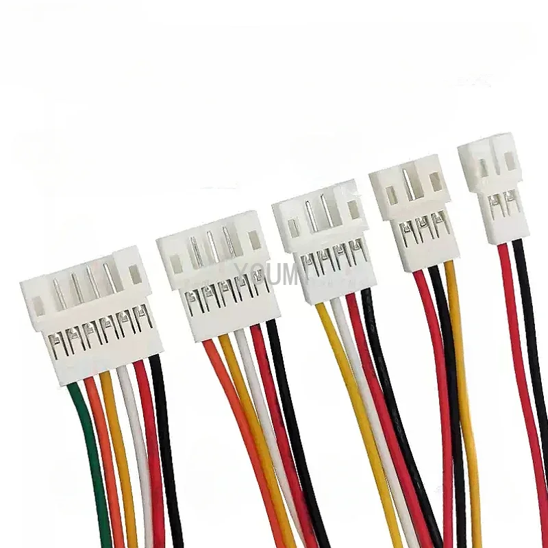 10Pair Micro JST PH 2.0 2P 3P 4P 5P 6PIN Male Female Plug Connector with Wire Cables 100mm