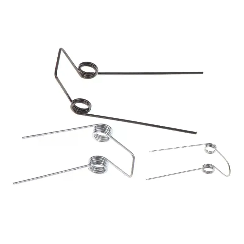 2Pcs High Quality Crane Hook Safety Accessories Double Torsion Spring Anti Decoupling Device Buckle Torsion Spring