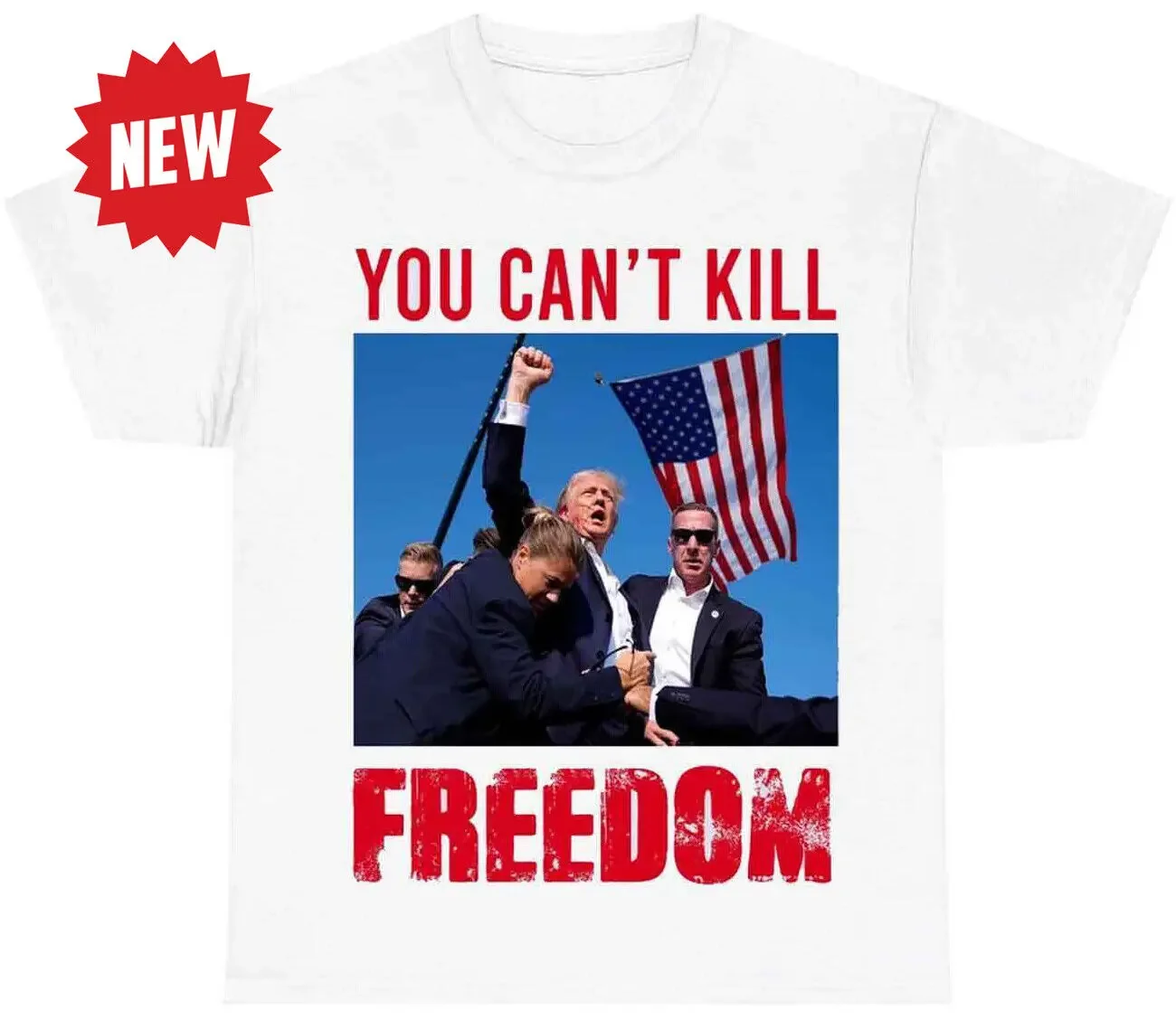 Trump Ich werde gegen Trump T-Shirt p62796 kämpfen