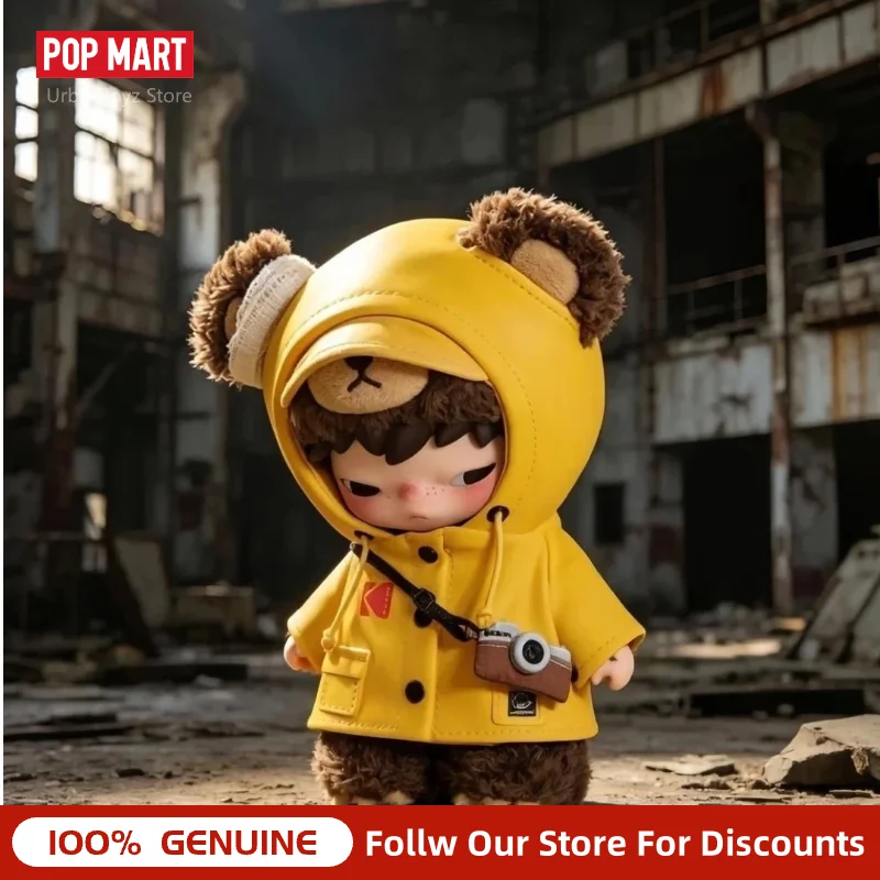 New Genuine Pop Mart Hirono X Kodak Click Bear Vinyl Plush