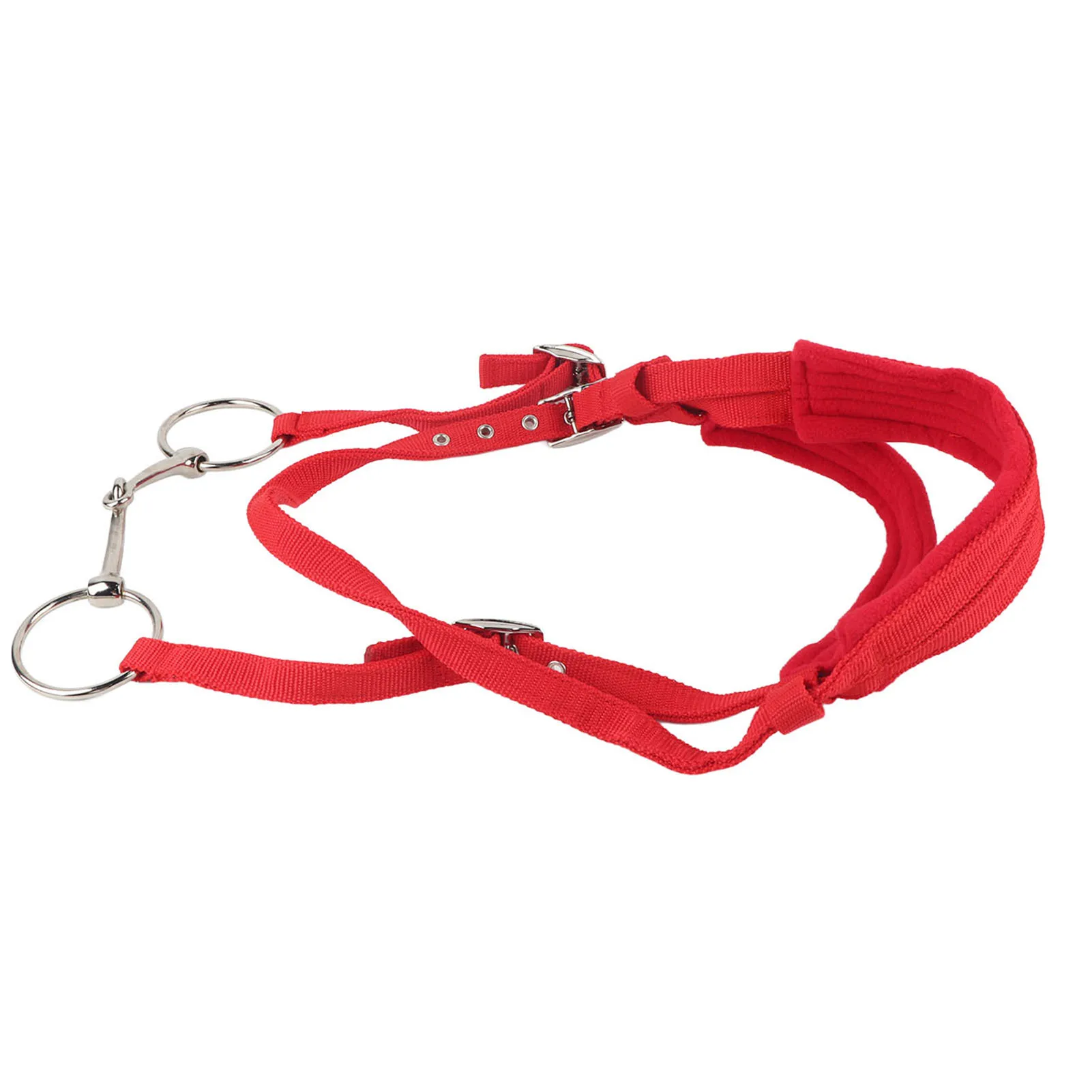 調節可能な馬勒、手綱、ハーネス、ヘッドストール、ソフトクッション付きメッキリング付き馬銜、乗馬用品