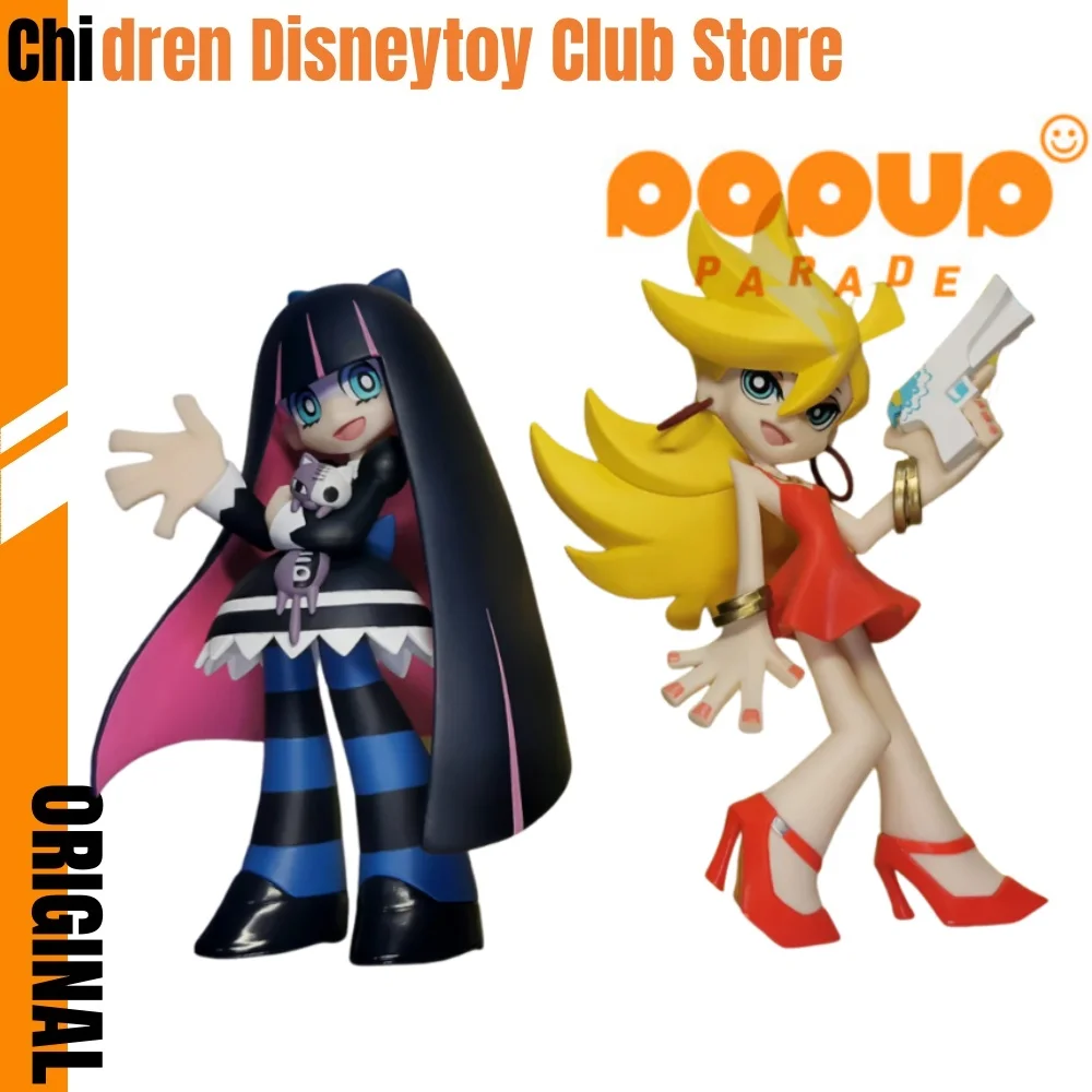 New Panty & Stocking with Garterbelt Anime Panty Stocking Pop Up Parade Action Figures Model Figurine Original Figuarts