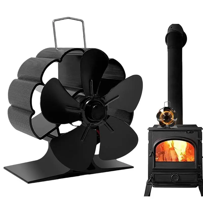 

Thermal Powered Hanging Fireplace Fan Eco-Fan Quiet Home Heater Winter Warmer Wood Stove Fan Wood Log Burner Fireplace Fan