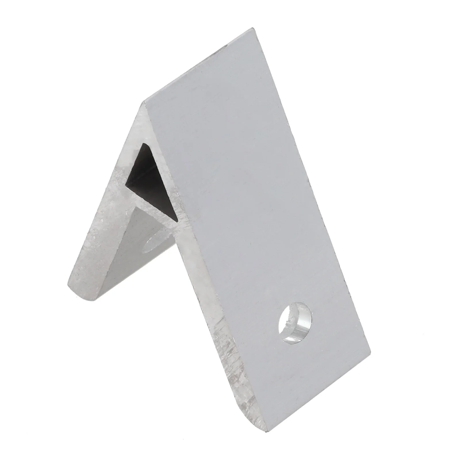 Extrusión de aluminio proyectos de bricolaje soporte de ángulo de esquina conector de soporte de ángulo tuercas de brida de aleación de aluminio alta dureza