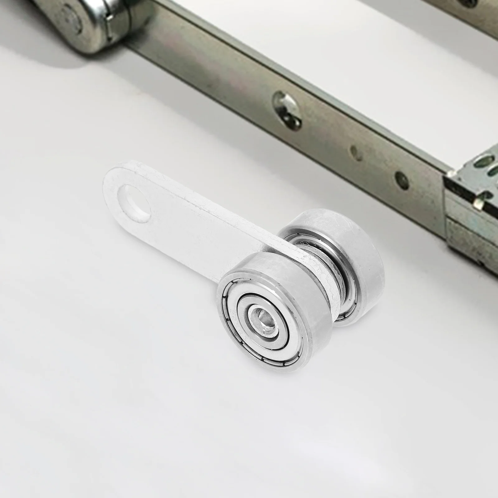 

Sliding Door Roller Double Bearing Stainless Steel Groove Wheel Heavy Duty Track Rigid Caster For Garage Gate Patio Window