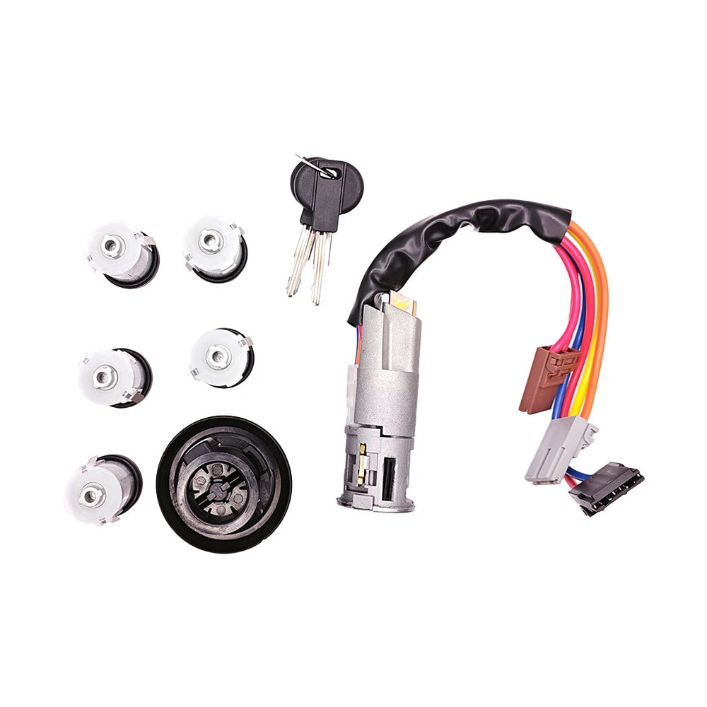Ignition Switch Lock Set Door Lock Barrels OE 4162F4 4162L9 4162S1 For Citroen Jumpy For Peugeot Expert For Fiat Scudo Van Parts 3