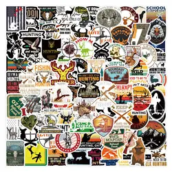 10/30/50/110PCS Hunting Cartoon Stickers Hunt and Kill Sticker Scrapbook DIY Laptop Guitar Car Bike Skateboard Graffiti Decals