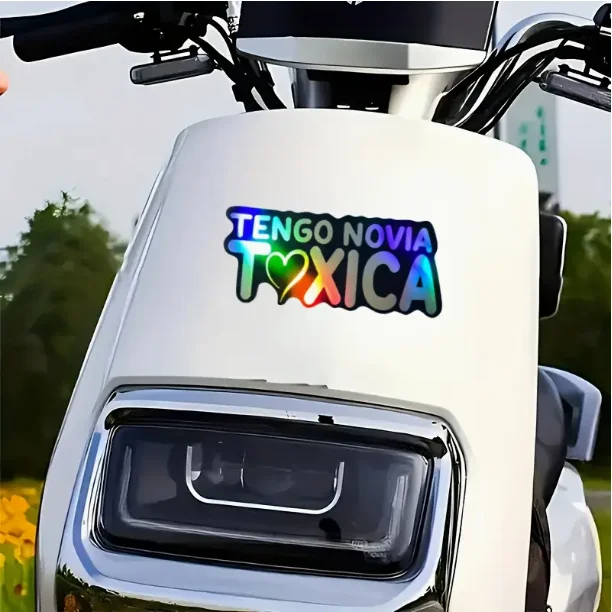 1 Piece of Trakas Text Sticker, Waterproof and Sun-Resistant Decal for Notebook Computer Cases, Mobile Phones, Mugs, and Helmets - Scratch-Resistant and Fun Decorative Pet Material