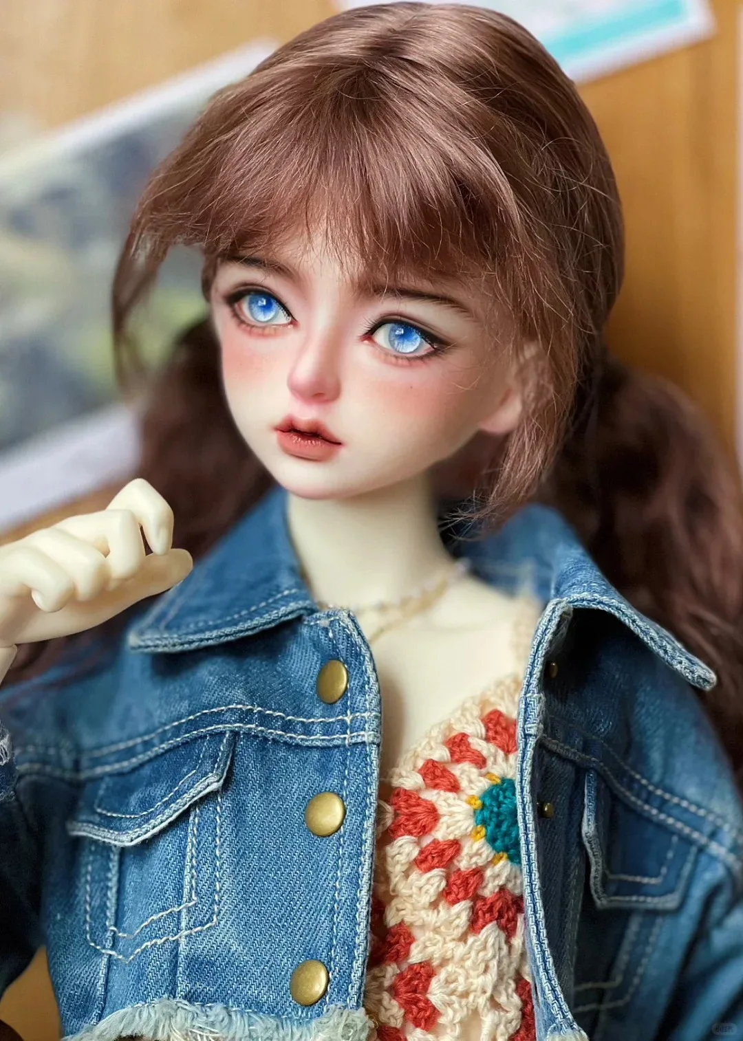 

BJD кукла 1/4 девочка Линлан принцесса милый изысканный макияж высокое качество игрушки из смолы новый подарок на день рождения шарнирные куклы ангела