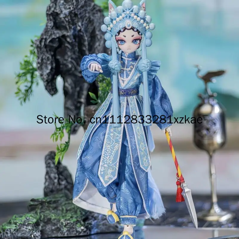 Tang Bohu Style Ancient Play 1/6 Bjd Blind Box Cat Universe Movable Doll Mysterious Doll Collection Toy Birthday Gift In Stock