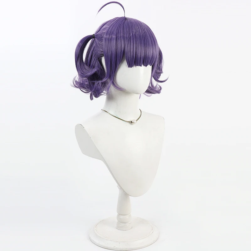 Virtual YouTuber NIJISANJI Nanase Suzuna Cosplay Wig Halloween Party Prop Synthetic Hair Heat Resistant Fiber + Wig Cap