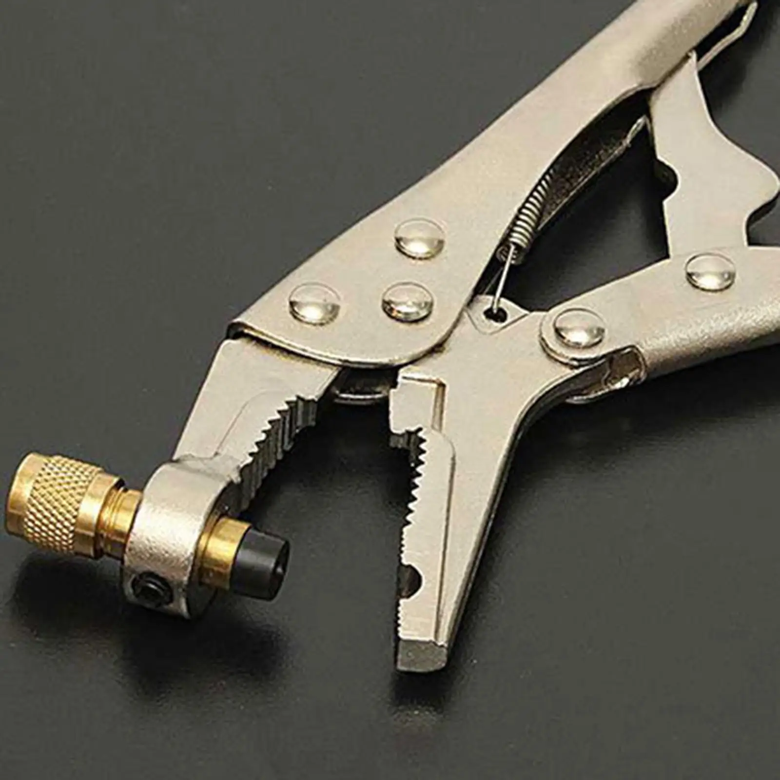 Air Conditioner Refrigeration Tube Plier Hand Tool w/1/4 inch SAE Interface, Improve work efficiency.