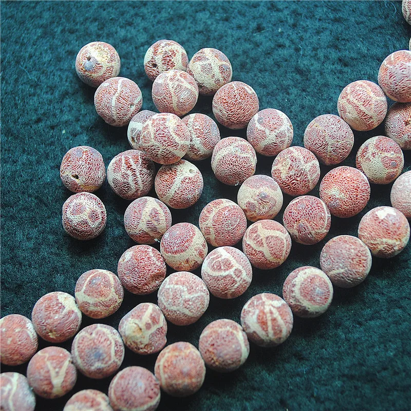 23PCS Natural Sponge Coral Beads Strings Round Ball Size 18MM RED COLORS BEST FOR YOUR JEWELRY MAKING ACCESSORIES