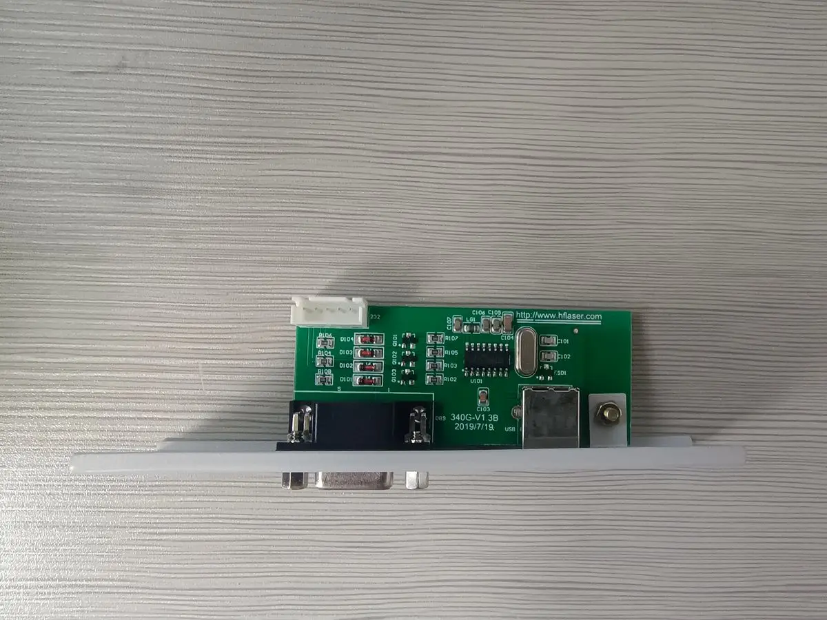 Imagem -03 - Porta Usb e Serial Port Board Fit para Redsail Rs500c 720c 800c 1120c 1360c Cortador de Vinil Plotter de Corte 340 1pc