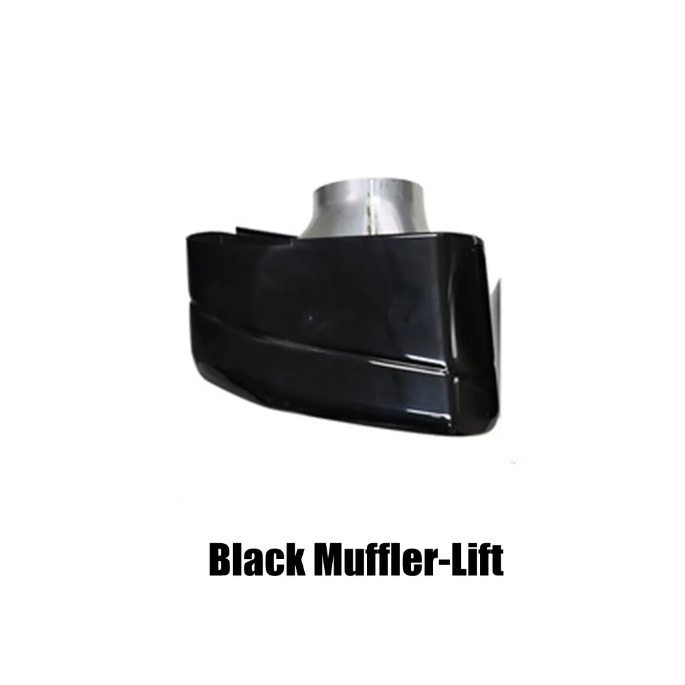 1 Paar Zwarte Auto Uitlaat Tip 304 Roestvrij Stalen Vierkante Uitlaat Voor Bmw X3 G01 X4 G02 2019 2020 X Serie Uitlaat Tip Nozzle