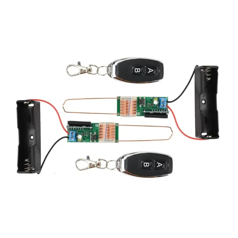B84B-High Voltage Module DC 3.7V Arc Igniter With Remote Control Lighter Generator Booster Coil