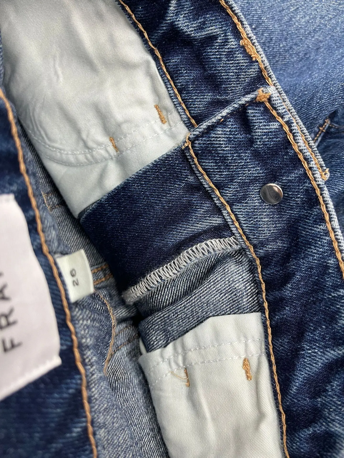 Phụ Nữ Cao Cấp Rời Quần Jean Thời Trang Ống Rộng Quần Denim