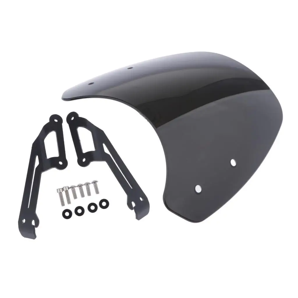 

Motorcycle Wind Deflector Clear Bubble Windscreen Visor Air Deflector Universal Fit for Ducati Scrambler 16 Plus Touring