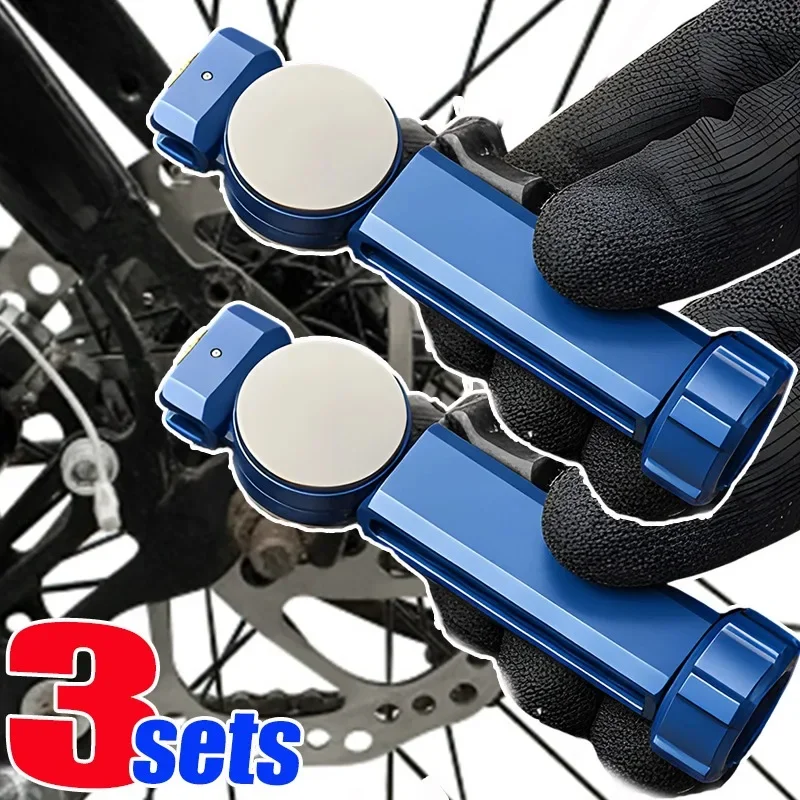 

Bike Brake Piston Reset Tool Carbon Steel Non Destructive Resetter for Ceramic Pistons with Steel Shims Bicycle Universal Tool