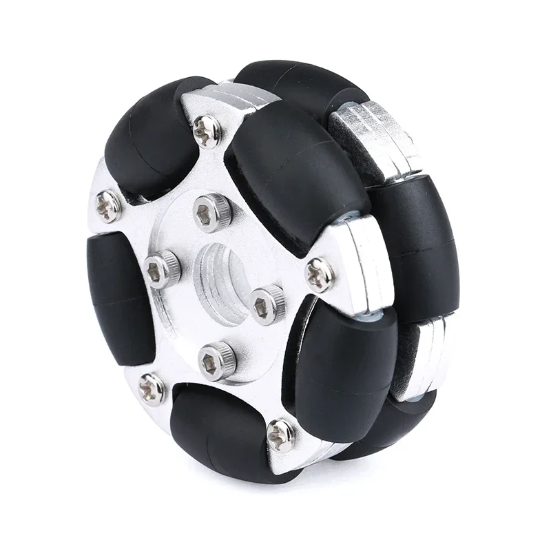 15KG Load 80mm Omnidirectional Wheel Metal Fulai Wheel Omni Robot  Platform Omnidirectional Motion