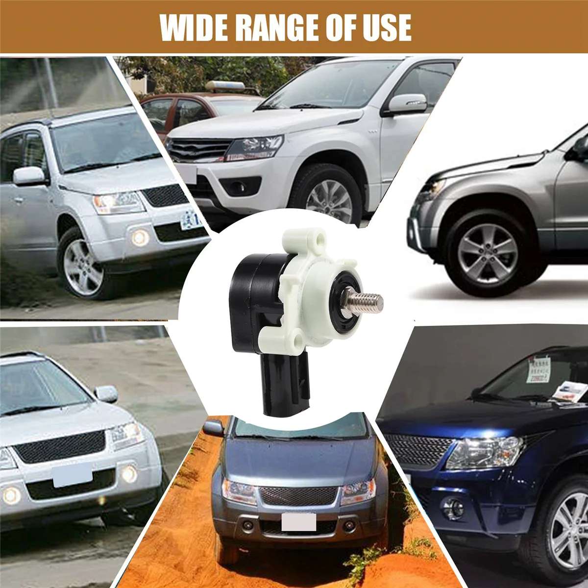 8651A065 Car Headlight Level Sensor Body Height Sensor for Suzuki / Vitara Grand Vitara / Mitsubishi Pajero