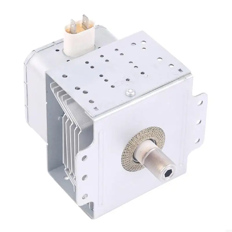 J6PE 2M219J Magnetron for Microwave Oven Replacement, Metal Housing, Cooling Structure, Ceramic Terminal and Mounting Bracket