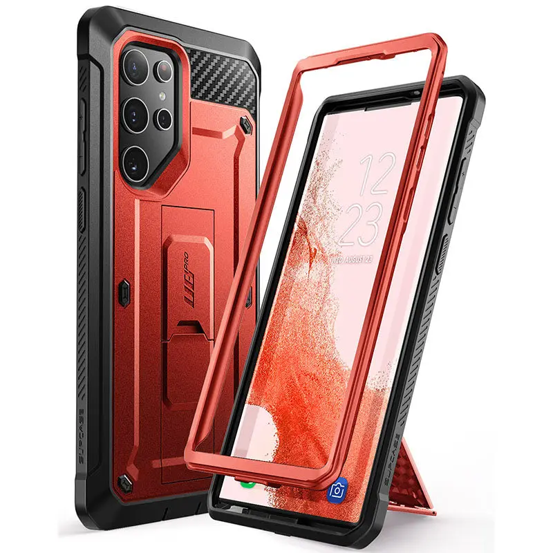 SUPCASE For Samsung Galaxy S22 Ultra Case (2022) 6.8 inch UB Pro Full-Body Holster Cover WITHOUT Built-in Screen Protector