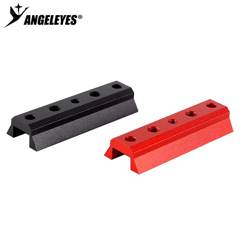 Angeleyes 45mm/90mm Finder Scope with Guide Rail Small Dovetail Plate Aluminum Alloy Mirror Base for Astronomical Telescopes