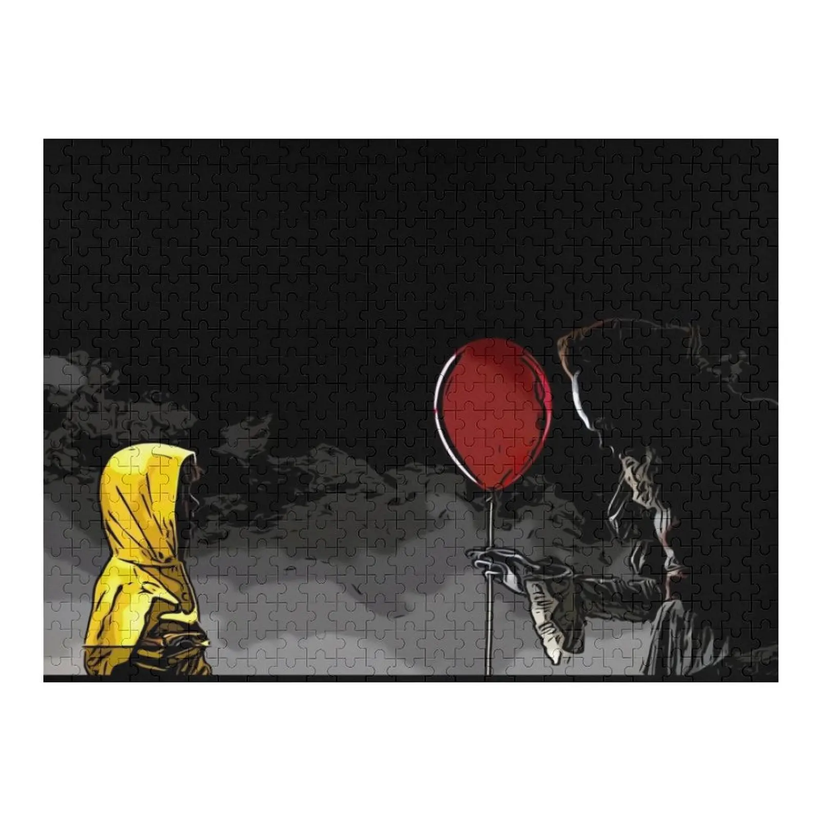 怖いホラー ピエロ フェイスマスク ジグソーパズル パーソナライズされたギフト 結婚した人へのカスタマイズ可能な子供へのギフト 写真パズル