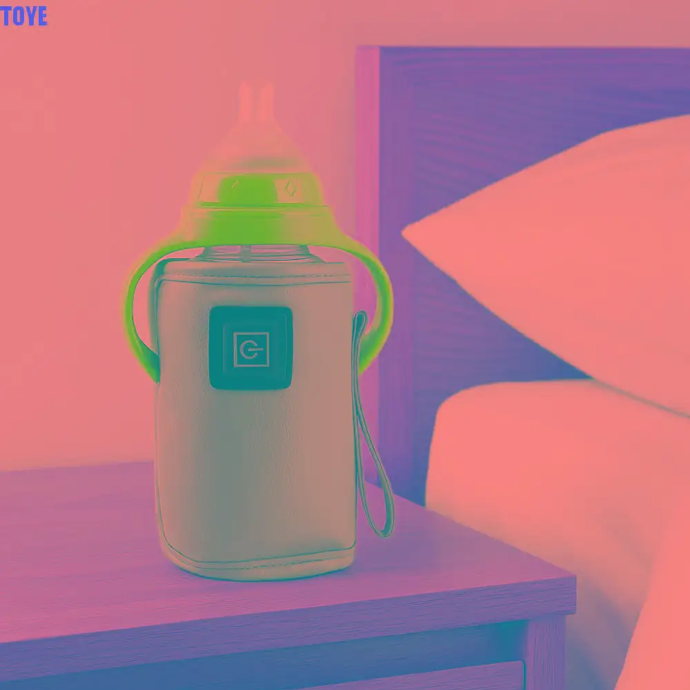 

Изоляционный чехол для детской бутылочки из искусственной кожи, универсальный регулируемый механизм, USB-подогреватель для бутылочек с молоком, автомобильный подогреватель для бутылочек для кормления, ночной