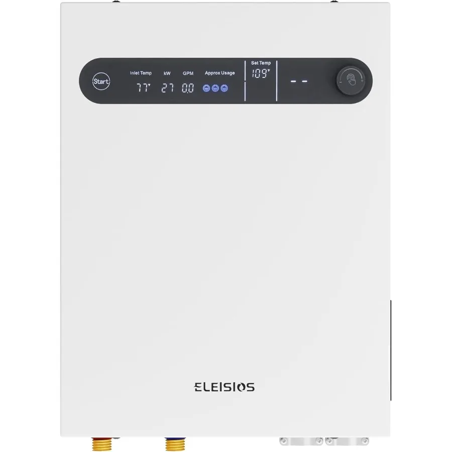 

Электрический безрезервуарный водонагреватель 27 кВт 240 В по запросу, мгновенная система горячей воды со светодиодным цифровым дисплеем, самомоделирующая технология