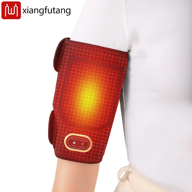 

Portable Electric Heating Arm Support -Vibration Massager Relieves Muscle Pain Discomfort Overuse Injury USB Port -For Athletes