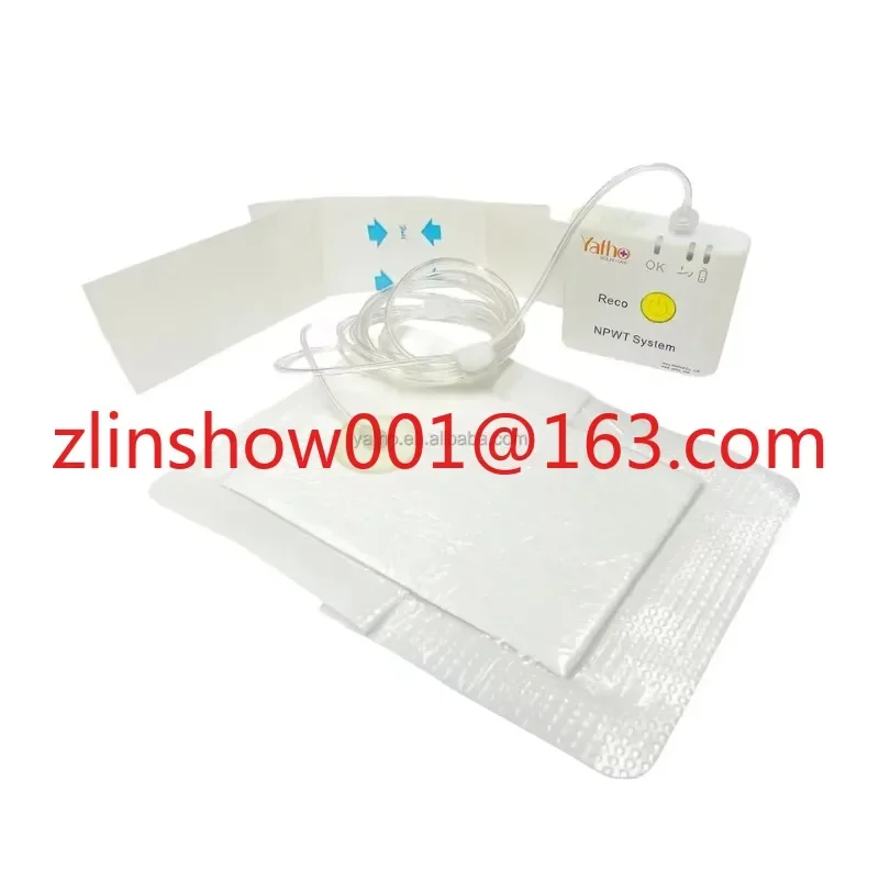 سعر المصنع الطبية المهنية المحمولة نظام علاج الجروح الضغط السلبي آلة VAC جهاز NPWT موثوق للاستخدام
