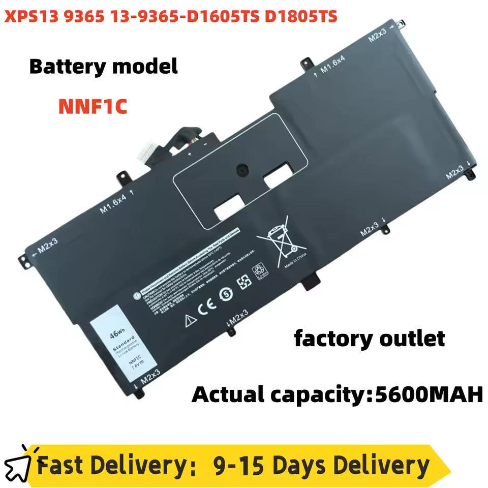 DELL XPS 13 9365 새 배터리 상세 이미지