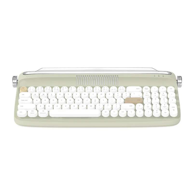 B309 Bluetooth Retro Wireless Keyboard Suitable for Laptops Tablets Mobile Phones Charging Models Dual-mode