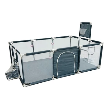 Imbaby cercadinho para crianças, vários stili, bolas de piscina para bebês, cerca de cama, basquete interno e quintal de futeb