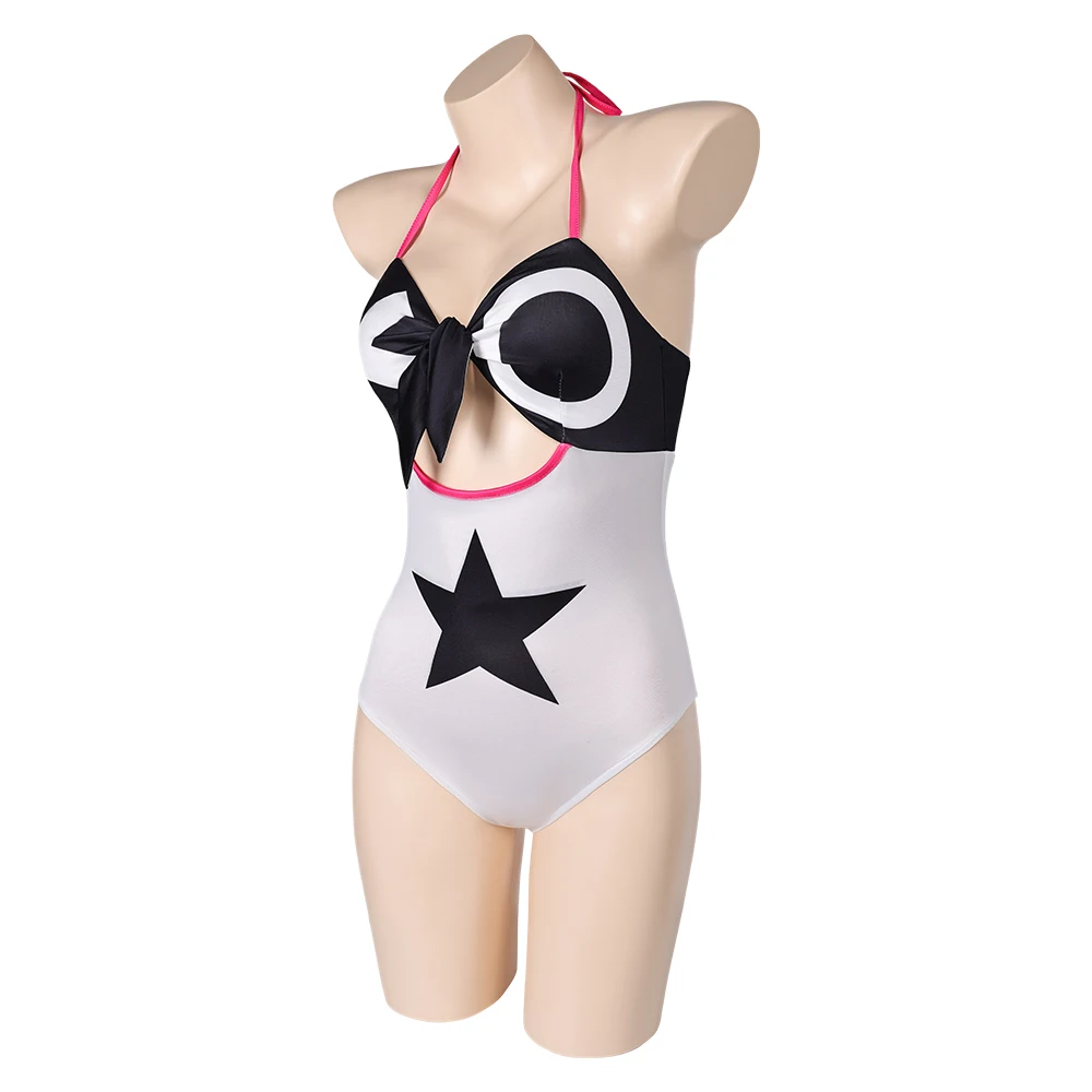 Verosika Cos Swimwear Anime Cartoon Hotel Female Bikini Cosplay Swimsuit Costume Sexy Beach Outfits Halloween Party Suit