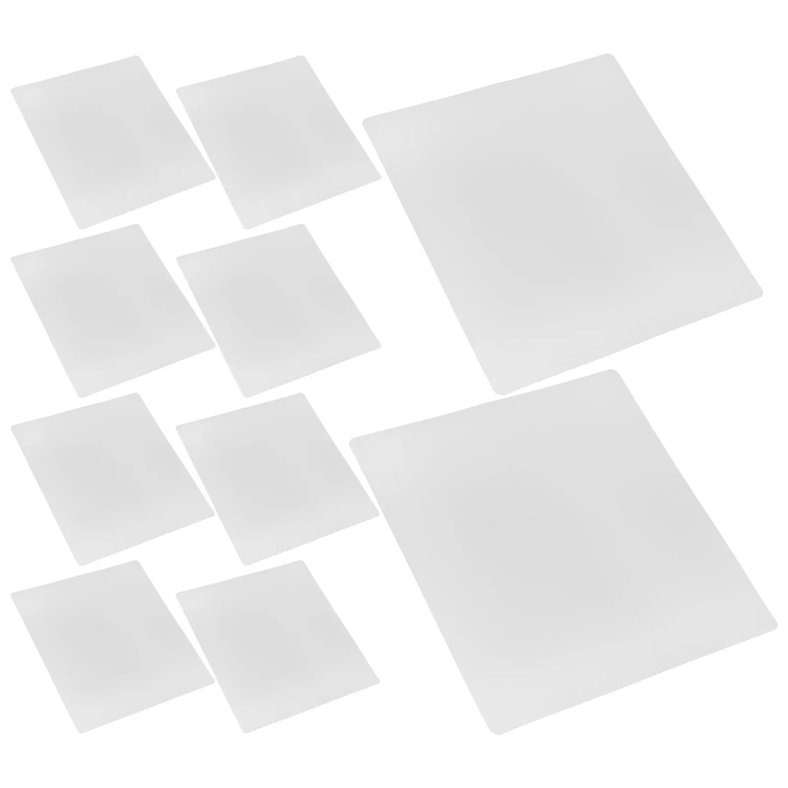 

10Pcs 3D Pen Tracing Board Transparent PVC Drawing Mat DIY Clear Template 3D Painting Accessories PVC Drawing Template
