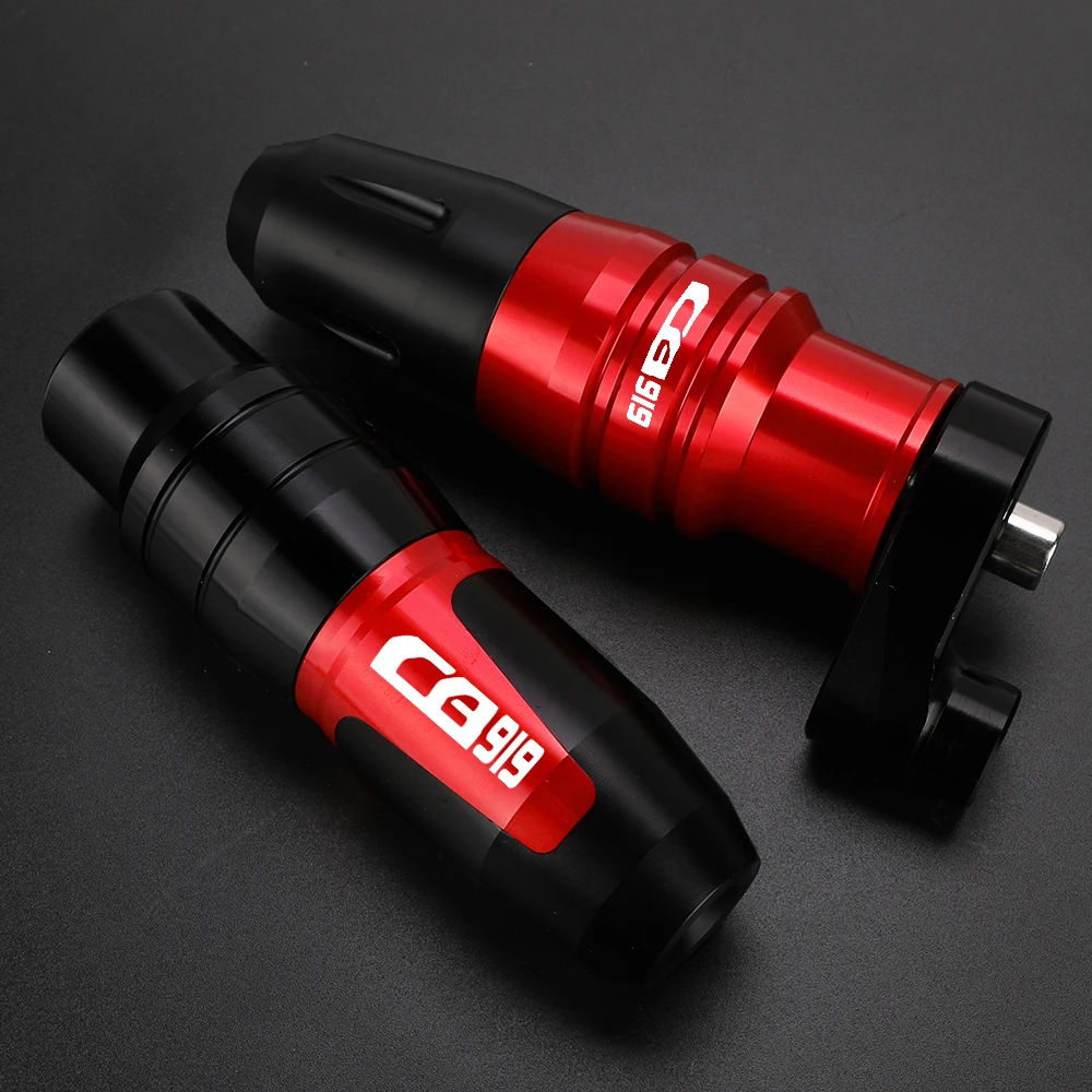 오토바이 액세서리 혼다 CB919 용 CNC 알루미늄 배기 슬라이더 충돌 패드 보호대 2001-2008 2001 2002 2003 2004 2005 2006