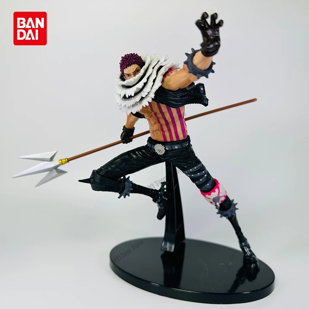 16cm One Piece Anime Figure Charlotte Katakuri King of Artist Action Figure PVC Model Toys Collection Desktop Decoration Gift