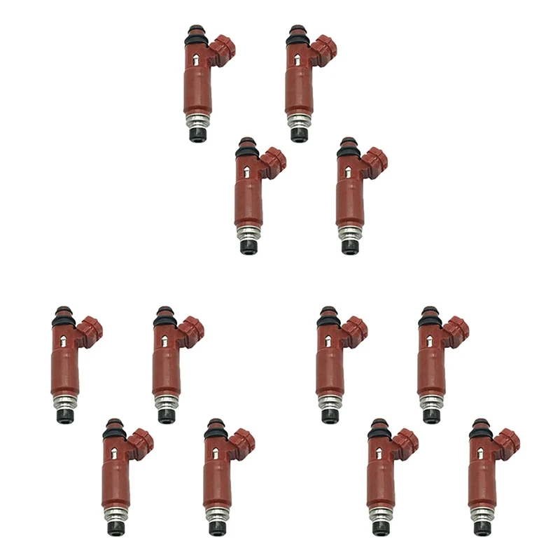 

12Pcs Car Fuel Injectors 380CC For Mazda RX-8 1.3L R2 2004-2008 195500-4430