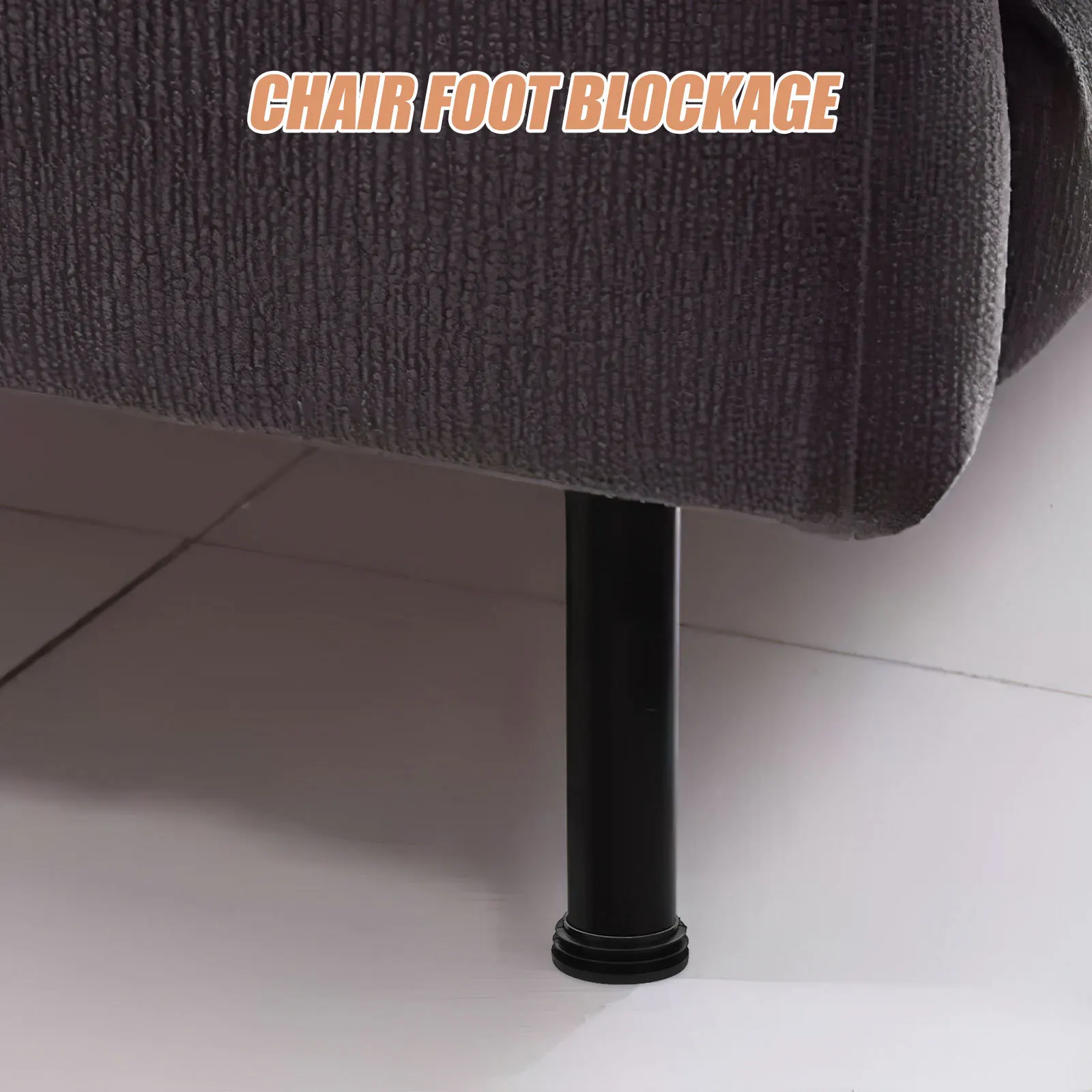 

50Pcs 5cm Round Chair Leg Inserts Anti-Wobble Tube Stoppers Noise Reduction Furniture Foot Covers Table Leg Caps