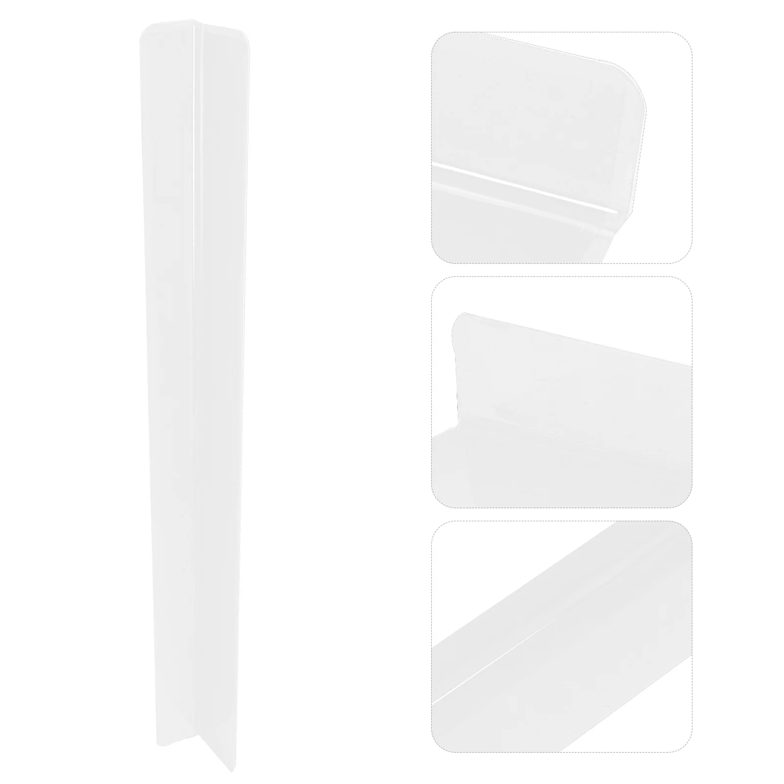 

Under Furniture Blocker Clear Gap Bumper for Sofa Bed Easy Install No Burrs Protection Multi-Functional Home Blocking