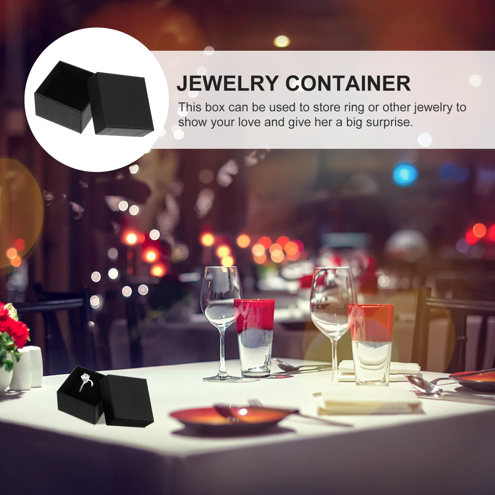 

24Pcs Jewelry Packaging Box Retro Kraft Paper Gift Box for Necklace Rings Storage Jewelry Wrapping Case Container