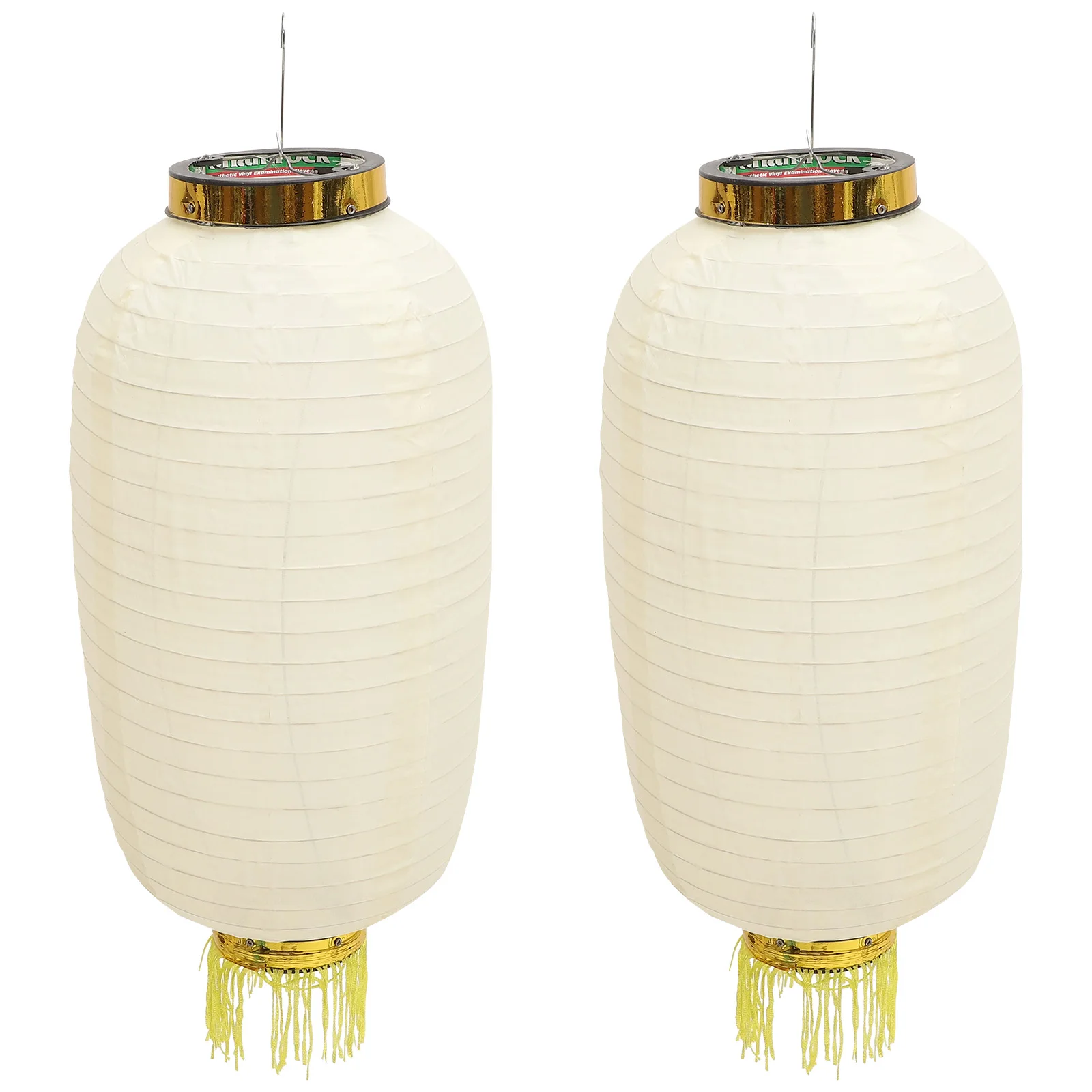 

2Pcs Waterproof Folding Lantern Japanese Style Decorative Red Hanging Cloth Bridal Shower Wedding Birthday Festival Celebration