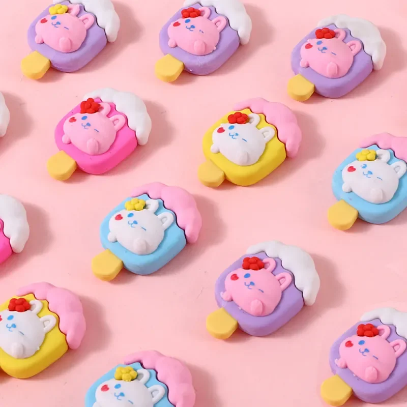 New Cute Popsicle Candy Bag Eraser Student Creative Stationery Factory