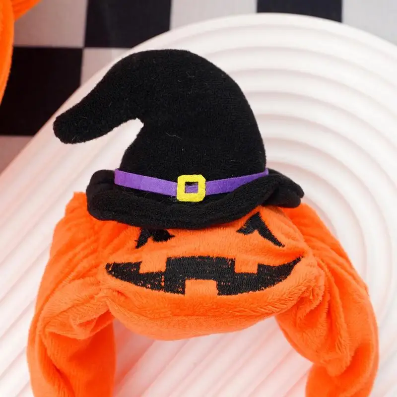 Cute Dog Halloween Hat Cloth Suit For Dogs Pets Cosplay Pumpkin Dog Costume Pet Cosplay Costumes Cozy Dog Festival Clothes